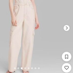 Chic Cream Cargo jumper